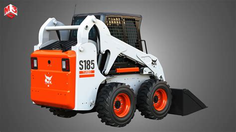 painting skid steer|bobcat s185 skid steer.